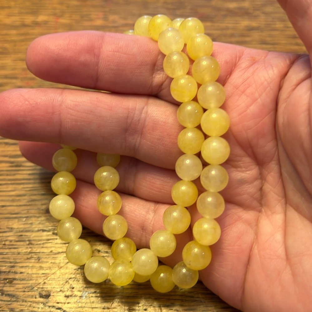 Lemon quartz(one) 8mm